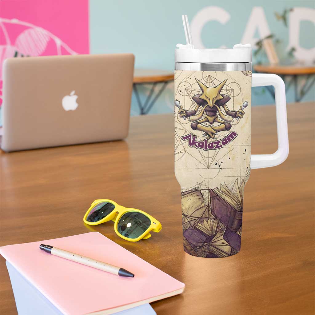 Alakazam Tumbler With Handle Mystic Geometric Alchemy Art