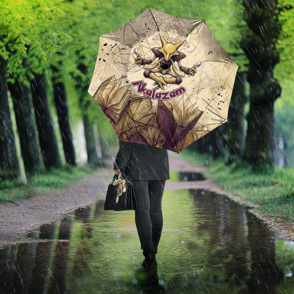 Alakazam Umbrella Mystic Geometric Alchemy Art