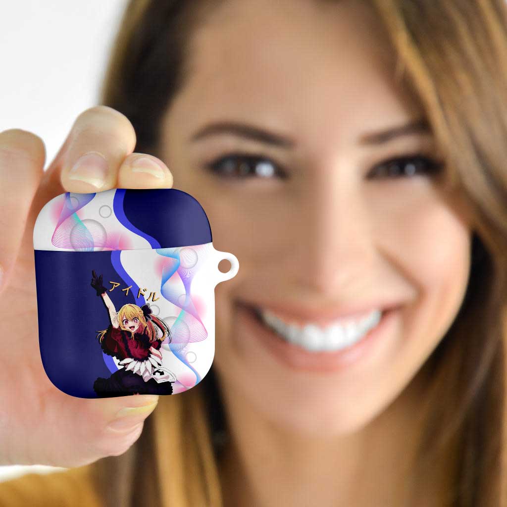 Ruby Hoshino Idol AirPods Case Vibrant Idol Anime Style