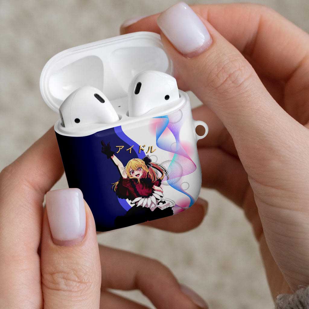 Ruby Hoshino Idol AirPods Case Vibrant Idol Anime Style