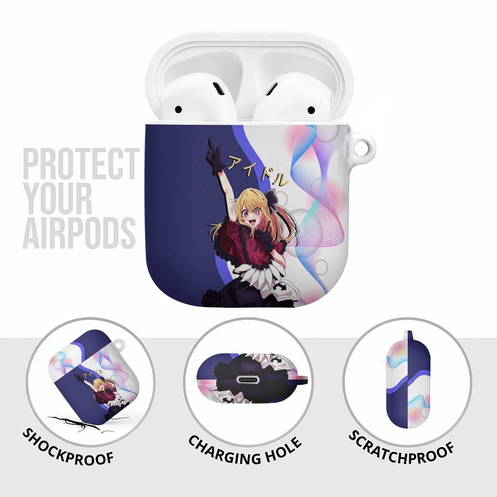 Ruby Hoshino Idol AirPods Case Vibrant Idol Anime Style