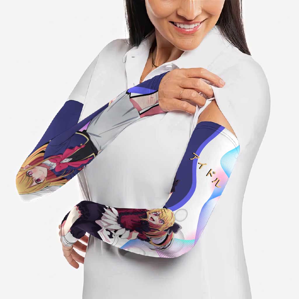 Ruby Hoshino Idol Arm Sleeves Vibrant Idol Anime Style