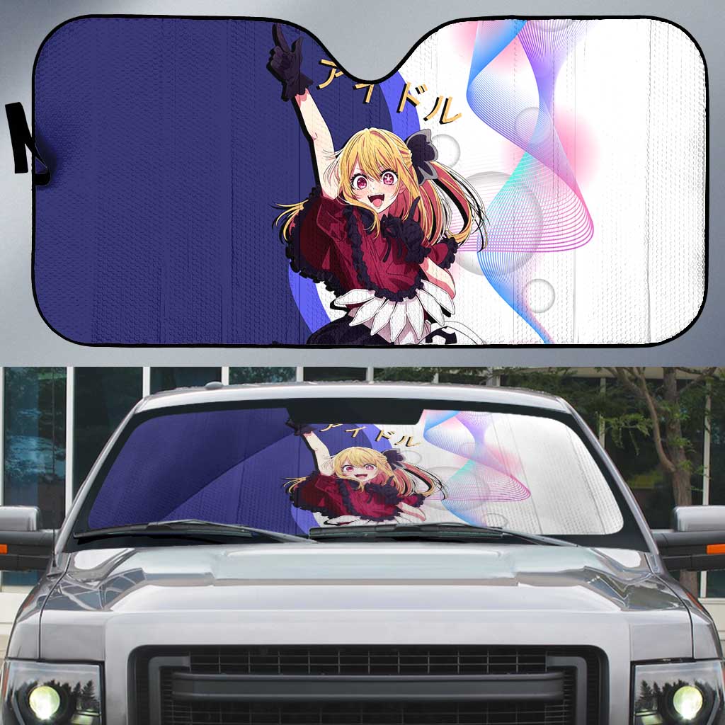 Ruby Hoshino Idol Auto Sun Shade Vibrant Idol Anime Style