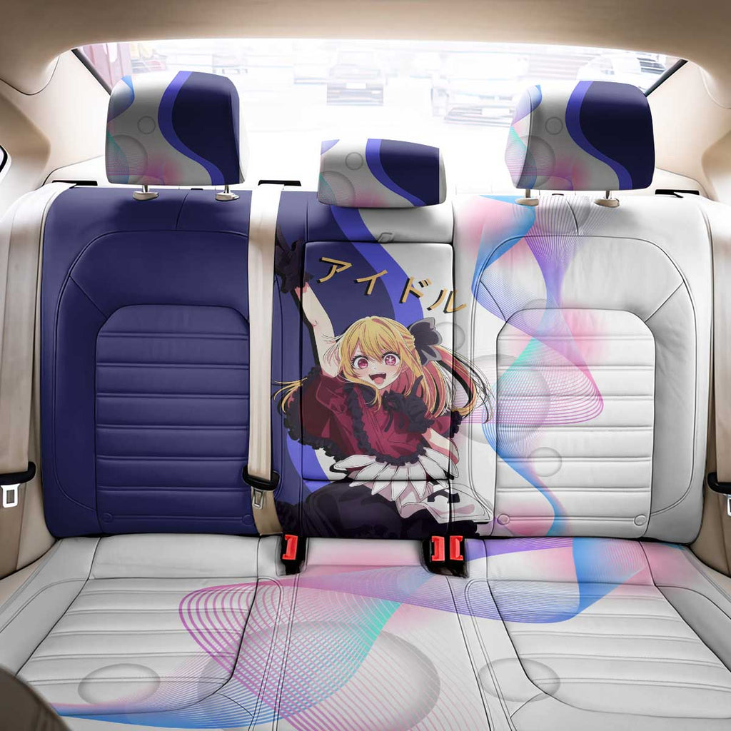 Ruby Hoshino Idol Back Car Seat Cover Vibrant Idol Anime Style