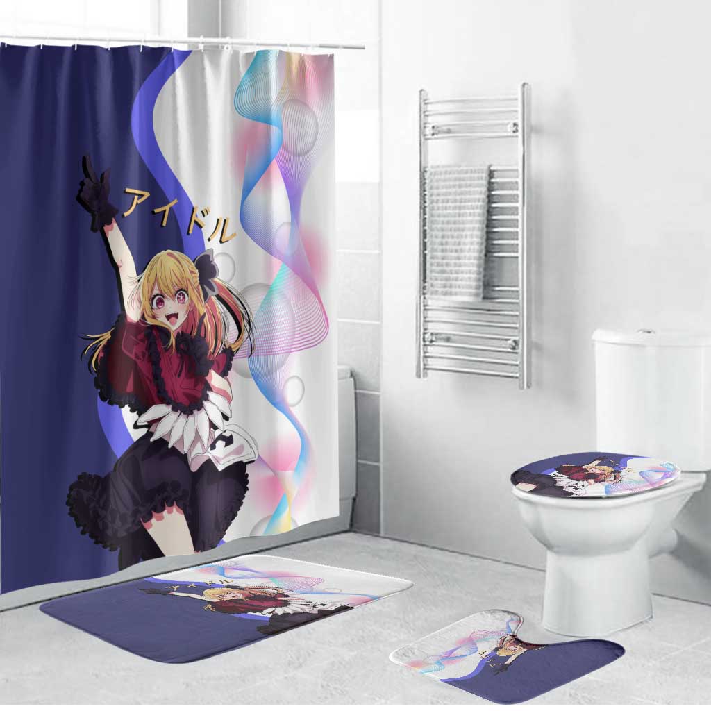 Ruby Hoshino Idol Bathroom Set Vibrant Idol Anime Style