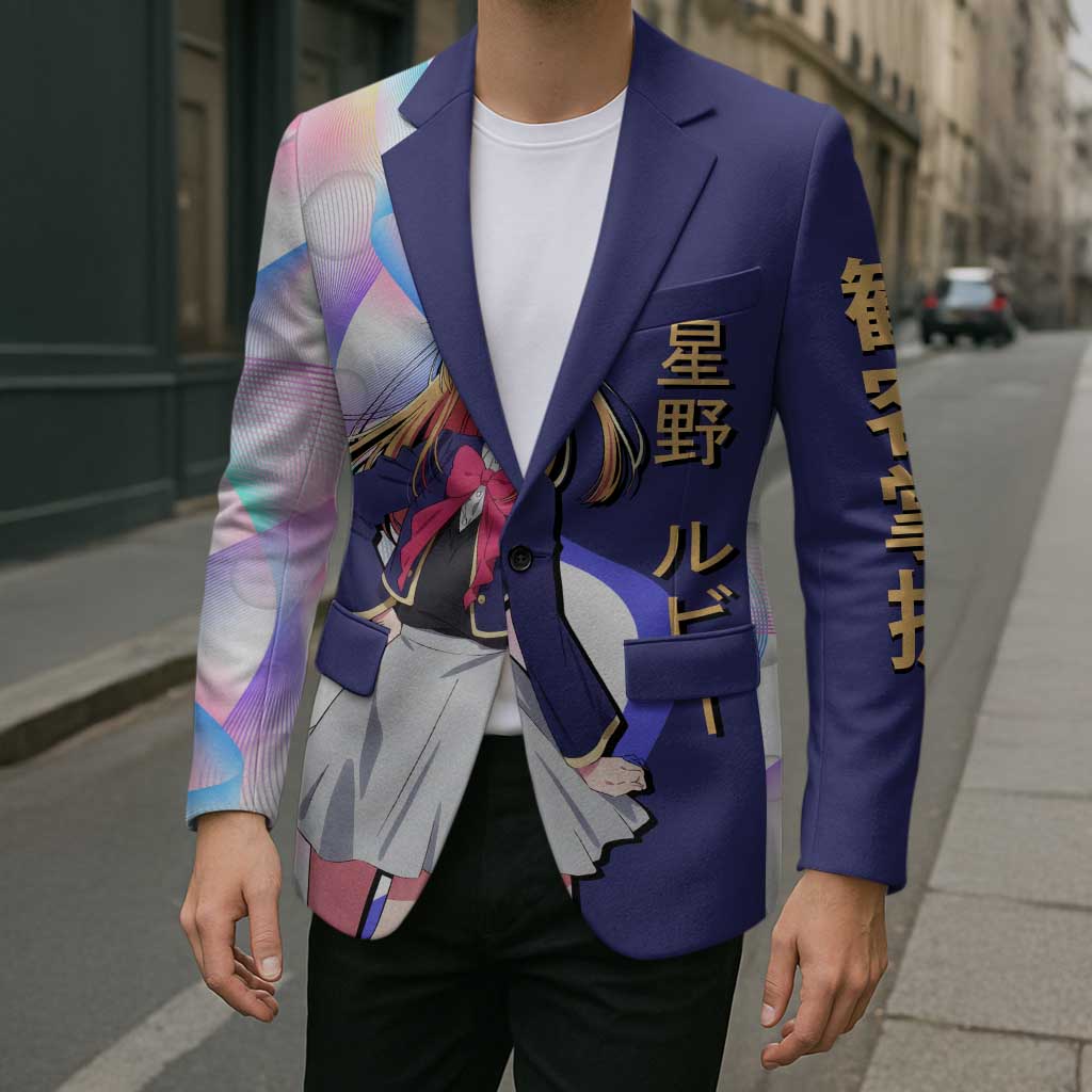Ruby Hoshino Idol Blazer Vibrant Idol Anime Style
