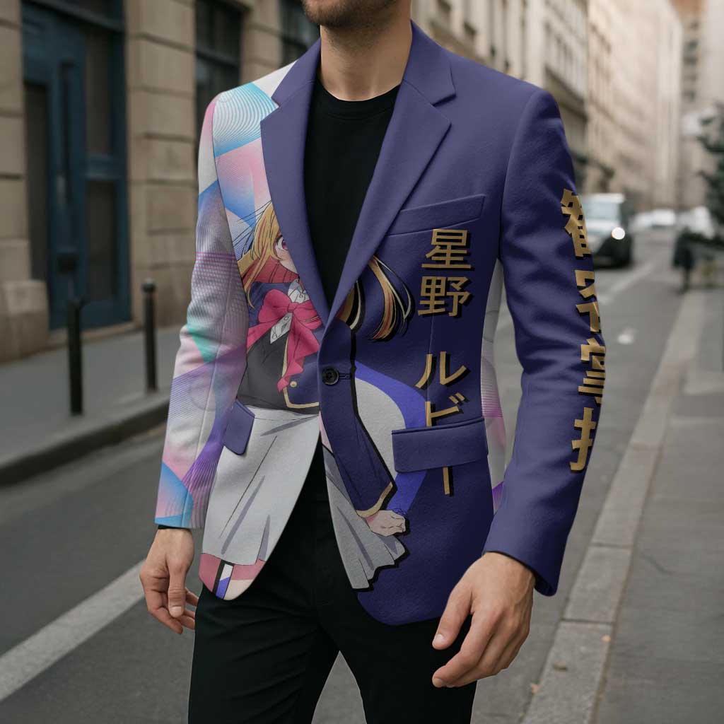 Ruby Hoshino Idol Blazer Vibrant Idol Anime Style