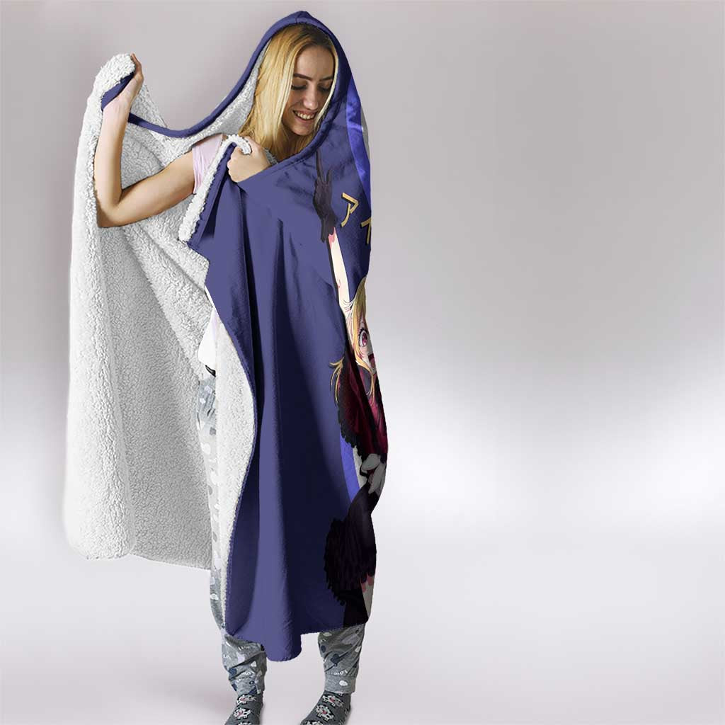 Ruby Hoshino Idol Hooded Blanket Vibrant Idol Anime Style