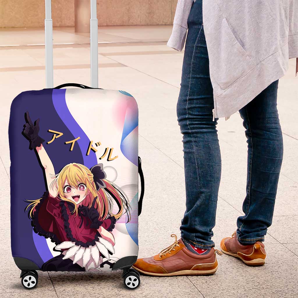 Ruby Hoshino Idol Luggage Cover Vibrant Idol Anime Style