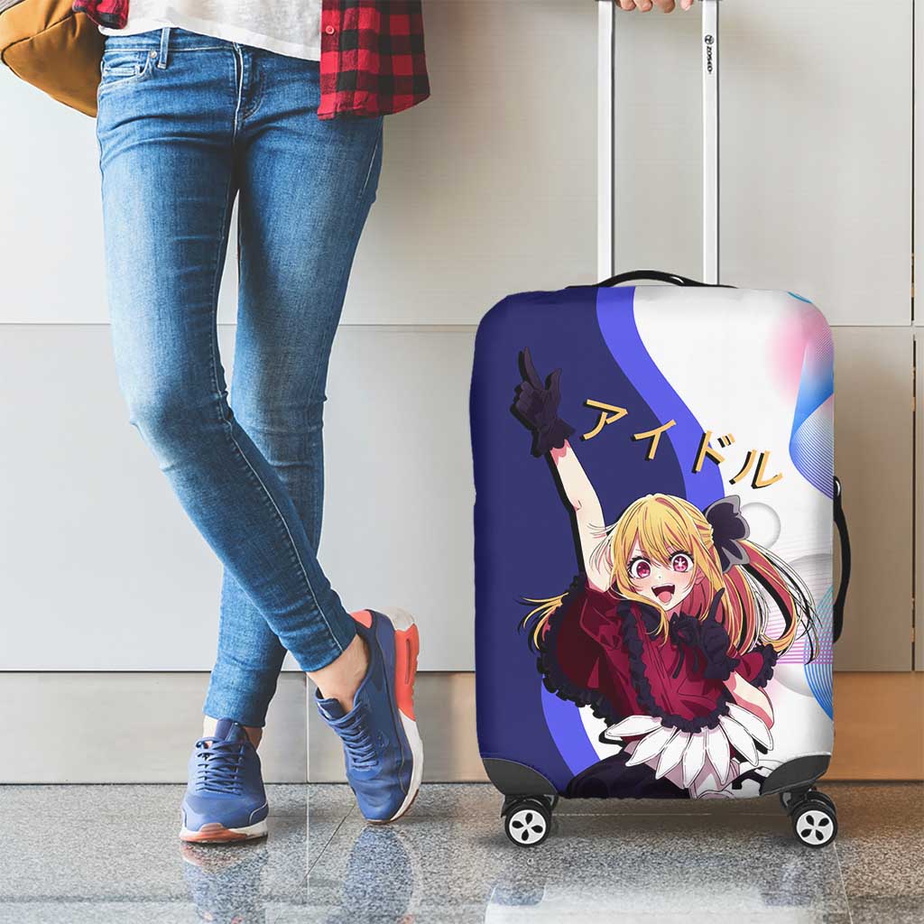 Ruby Hoshino Idol Luggage Cover Vibrant Idol Anime Style