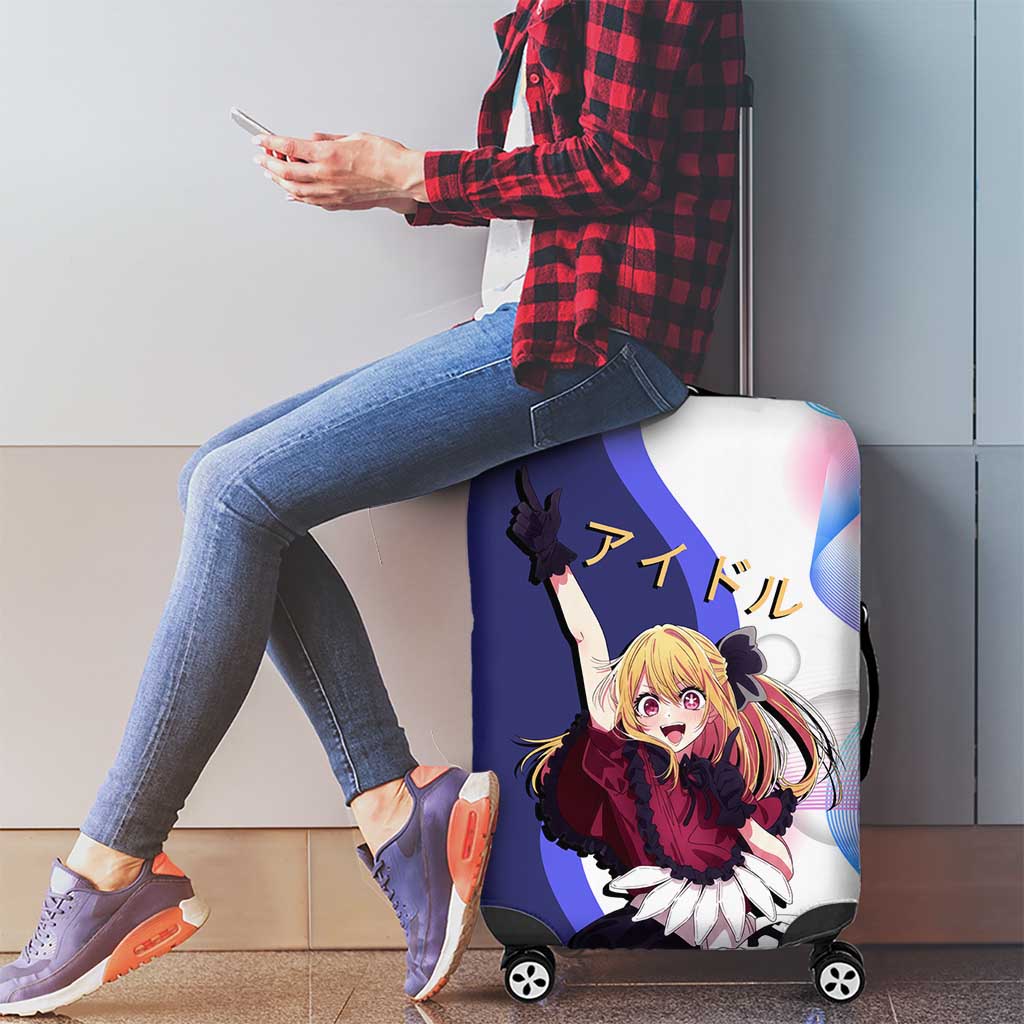 Ruby Hoshino Idol Luggage Cover Vibrant Idol Anime Style
