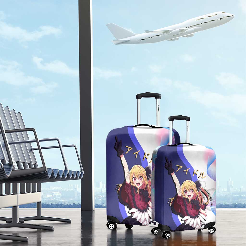 Ruby Hoshino Idol Luggage Cover Vibrant Idol Anime Style