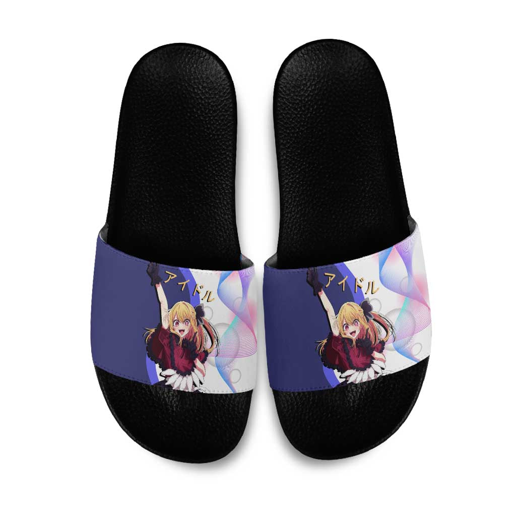 Ruby Hoshino Idol Slide Sandals Vibrant Idol Anime Style