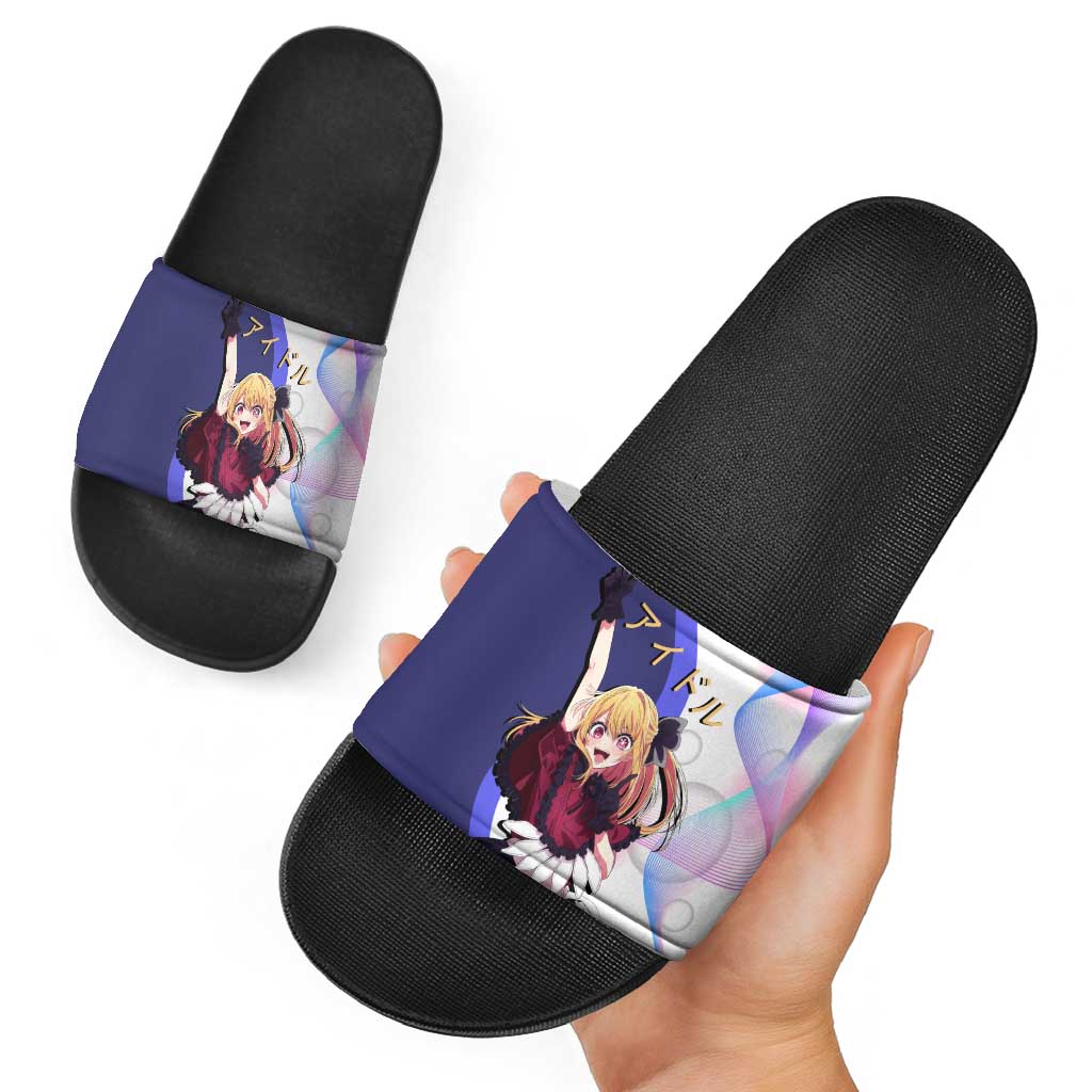 Ruby Hoshino Idol Slide Sandals Vibrant Idol Anime Style