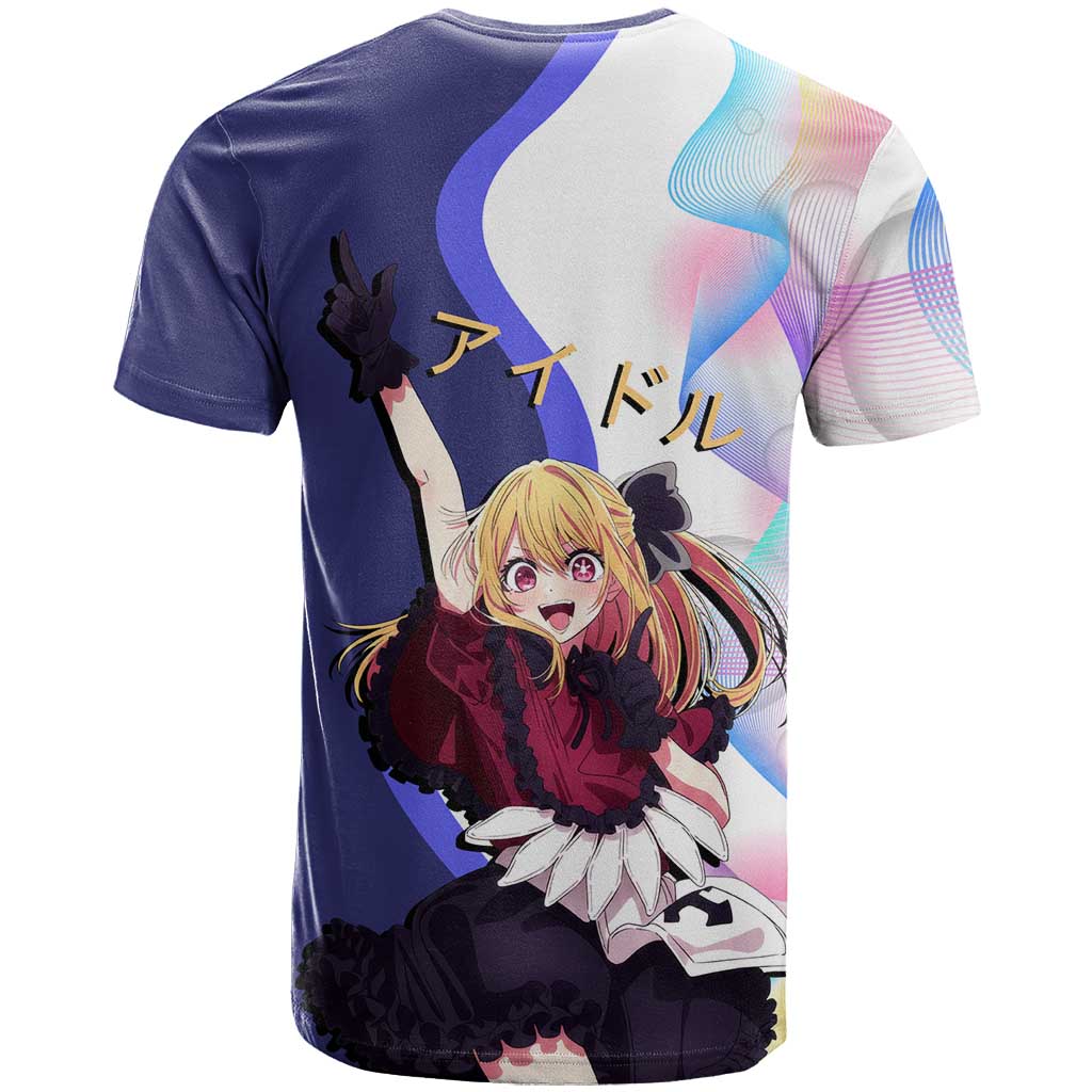 Ruby Hoshino Idol T Shirt Vibrant Idol Anime Style