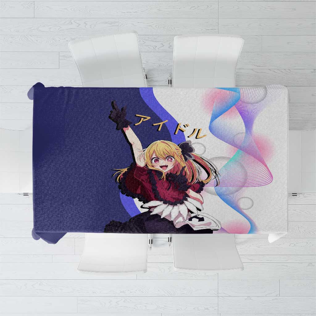 Ruby Hoshino Idol Tablecloth Vibrant Idol Anime Style