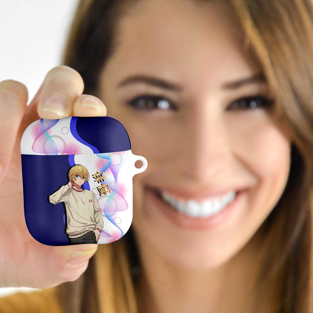 Aquamarine Hoshino AirPods Case Stylish Idol Anime Aesthetic
