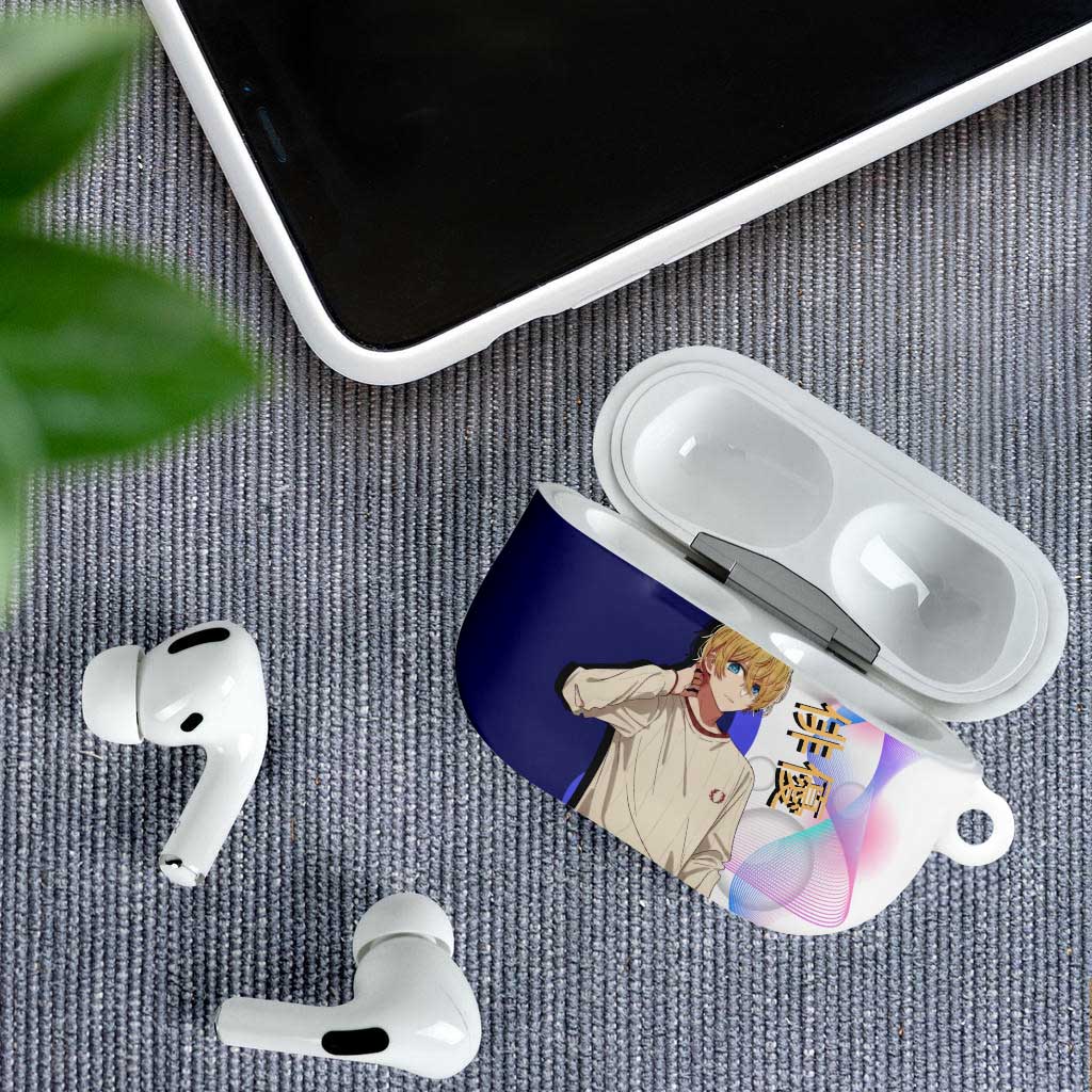 Aquamarine Hoshino AirPods Case Stylish Idol Anime Aesthetic