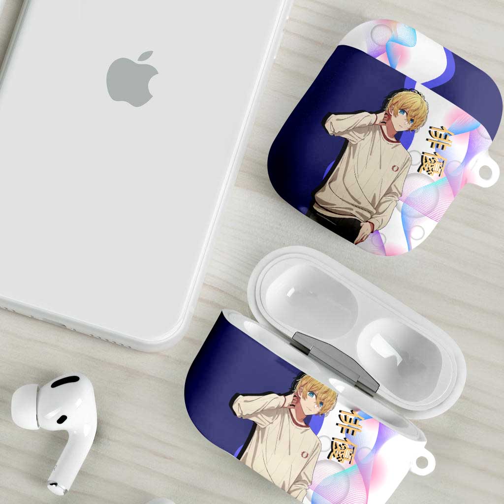 Aquamarine Hoshino AirPods Case Stylish Idol Anime Aesthetic