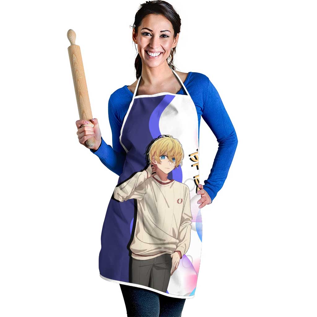 Aquamarine Hoshino Apron Stylish Idol Anime Aesthetic