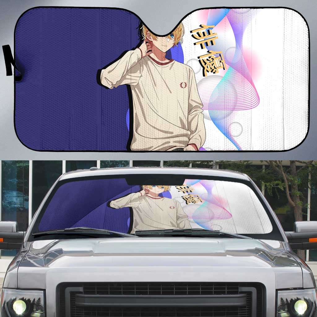 Aquamarine Hoshino Auto Sun Shade Stylish Idol Anime Aesthetic