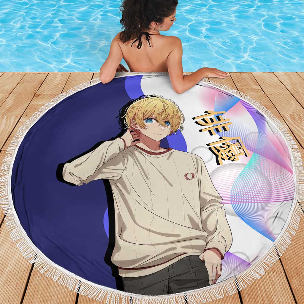 Aquamarine Hoshino Beach Blanket Stylish Idol Anime Aesthetic