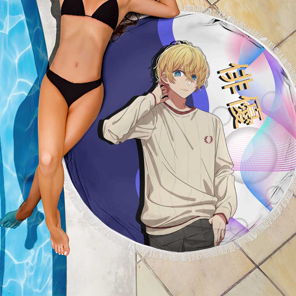 Aquamarine Hoshino Beach Blanket Stylish Idol Anime Aesthetic