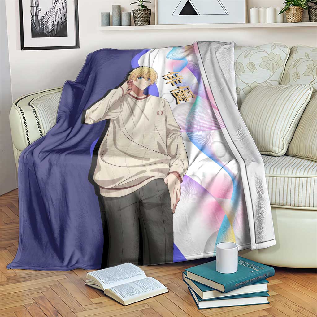 Aquamarine Hoshino Blanket Stylish Idol Anime Aesthetic