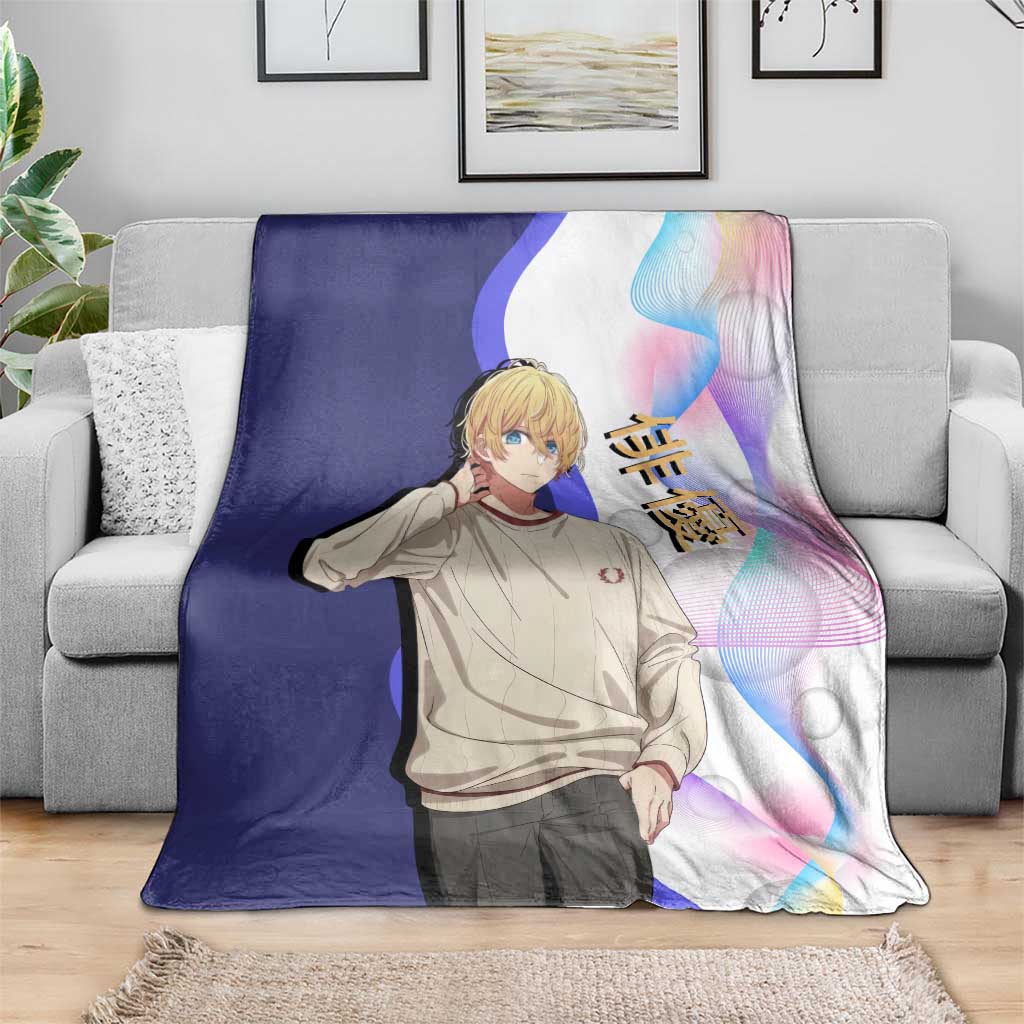 Aquamarine Hoshino Blanket Stylish Idol Anime Aesthetic