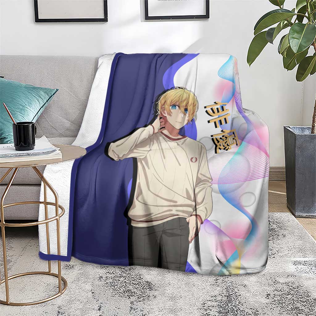 Aquamarine Hoshino Blanket Stylish Idol Anime Aesthetic