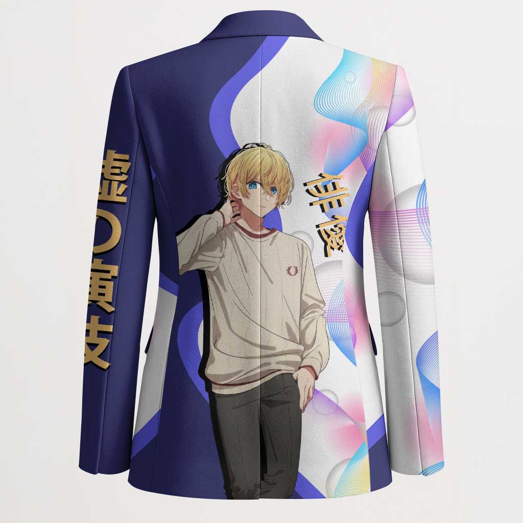 Aquamarine Hoshino Blazer Stylish Idol Anime Aesthetic