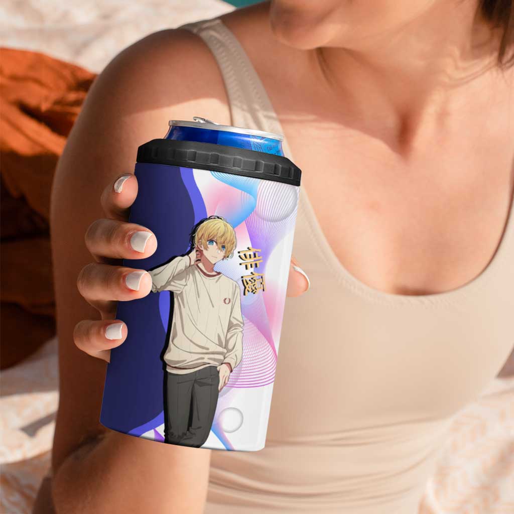 Aquamarine Hoshino 4 in 1 Can Cooler Tumbler Stylish Idol Anime Aesthetic