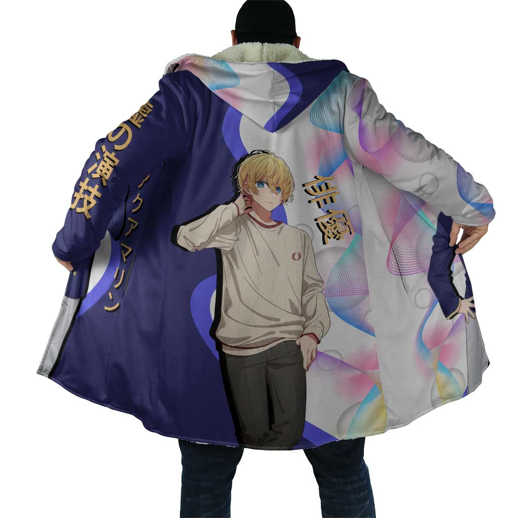 Aquamarine Hoshino Cloak Stylish Idol Anime Aesthetic