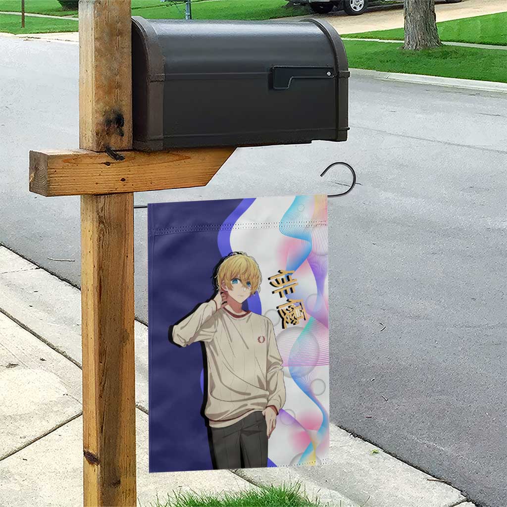 Aquamarine Hoshino Garden Flag Stylish Idol Anime Aesthetic