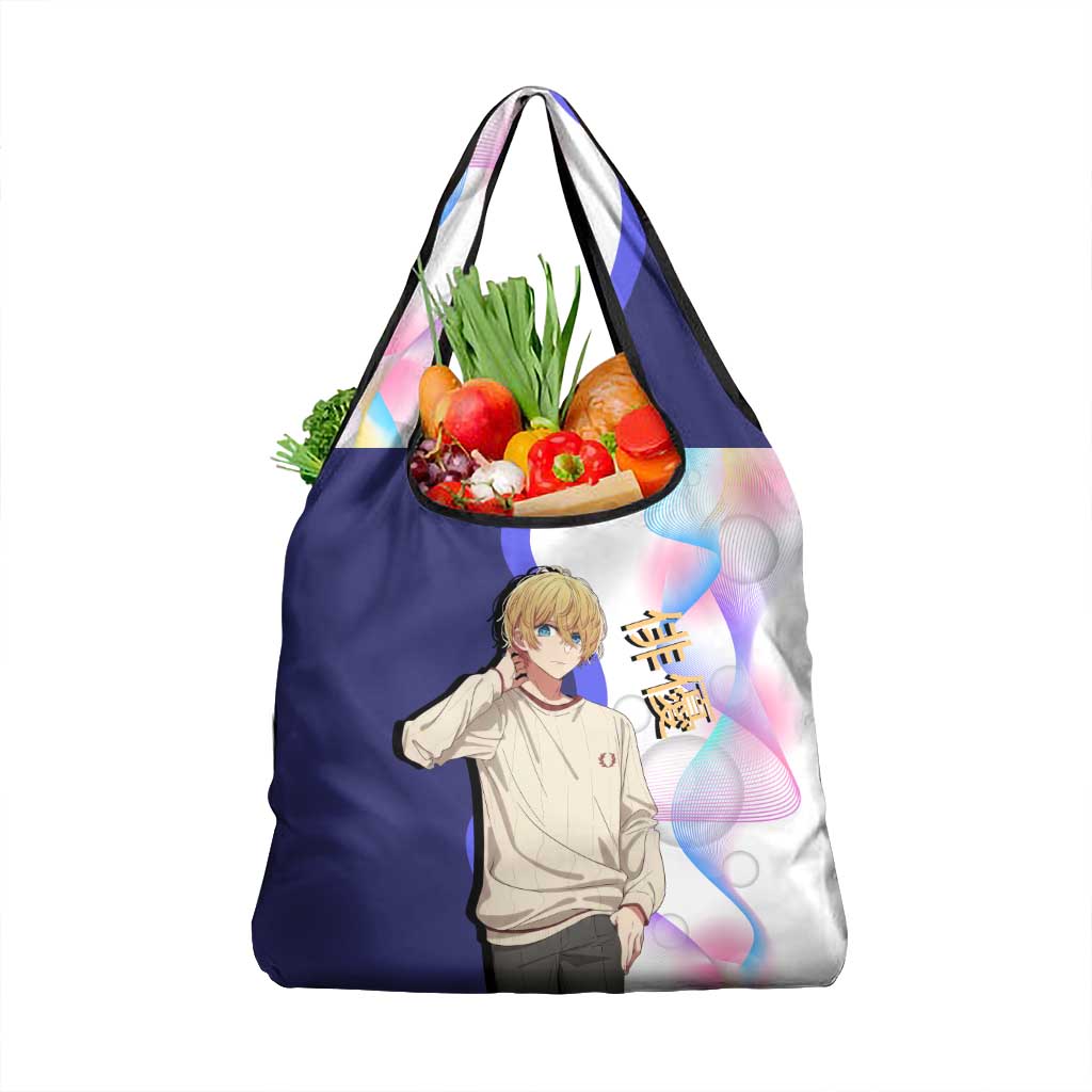 Aquamarine Hoshino Grocery Bag Stylish Idol Anime Aesthetic