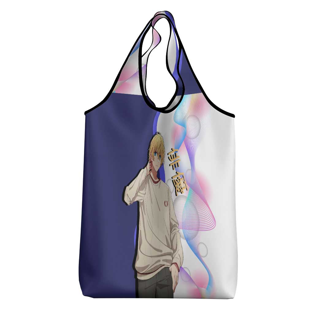 Aquamarine Hoshino Grocery Bag Stylish Idol Anime Aesthetic