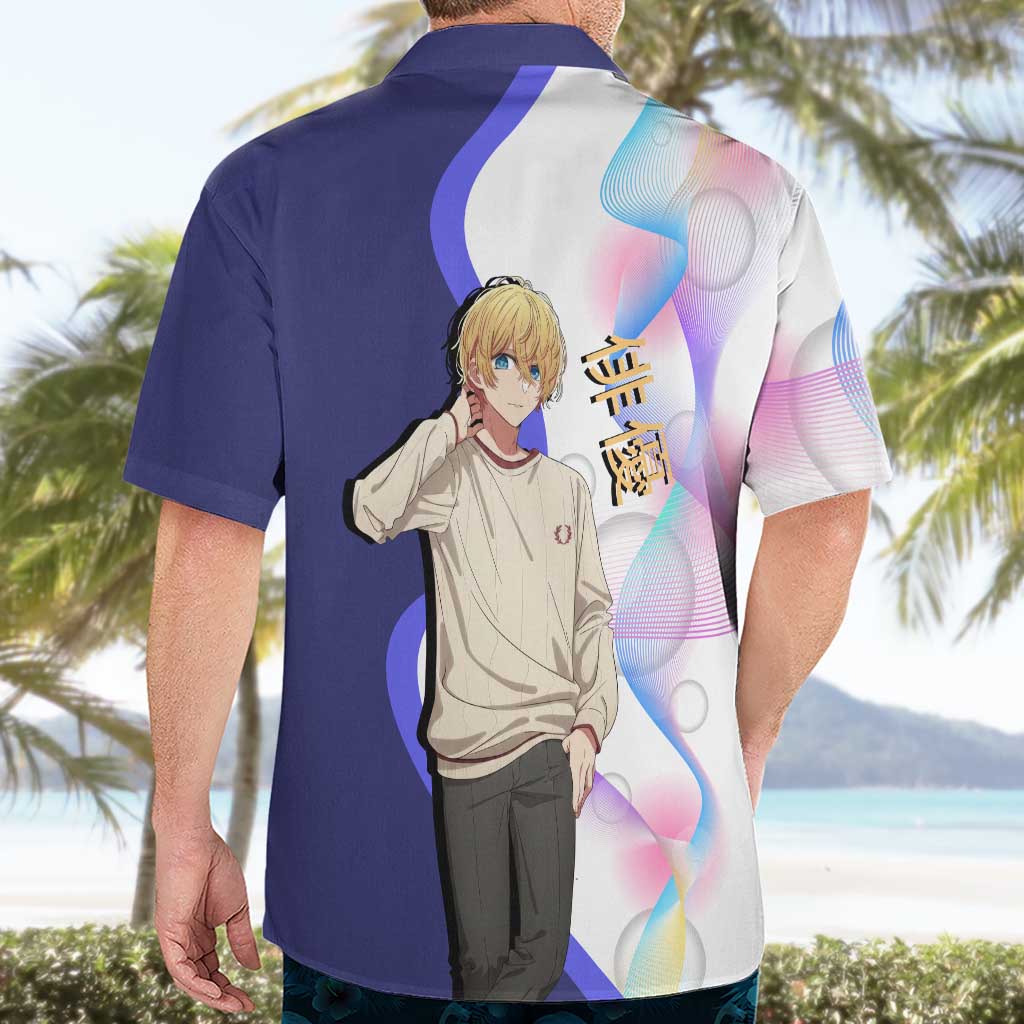 Aquamarine Hoshino Hawaiian Shirt Stylish Idol Anime Aesthetic