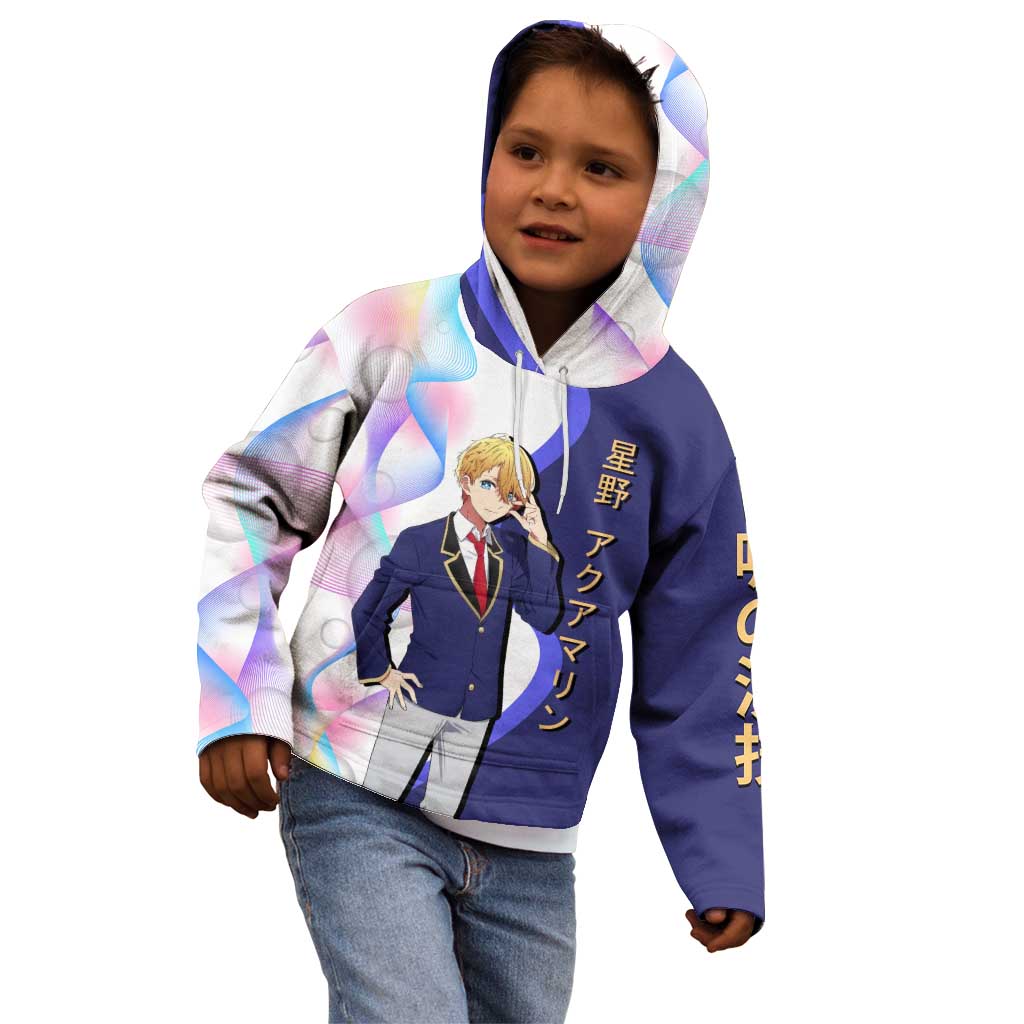 Aquamarine Hoshino Kid Hoodie Stylish Idol Anime Aesthetic