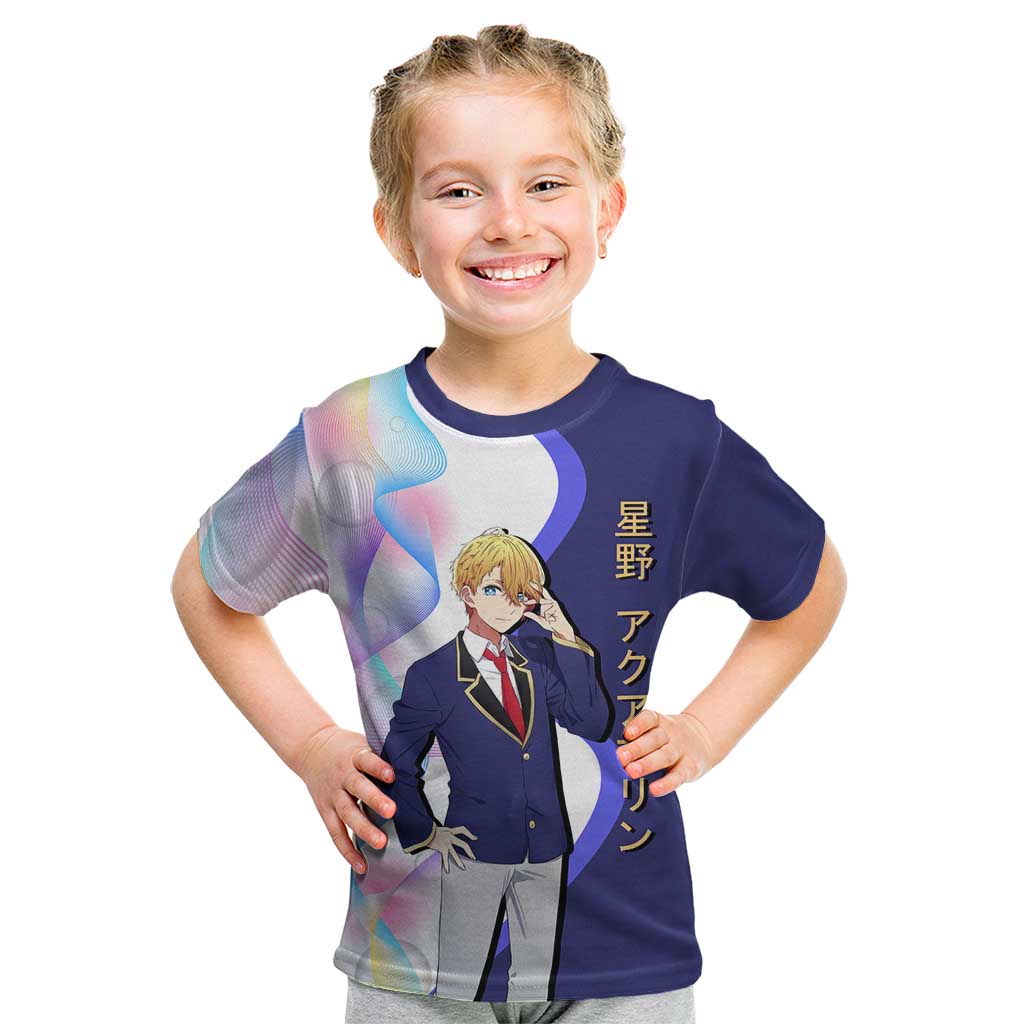 Aquamarine Hoshino Kid T Shirt Stylish Idol Anime Aesthetic