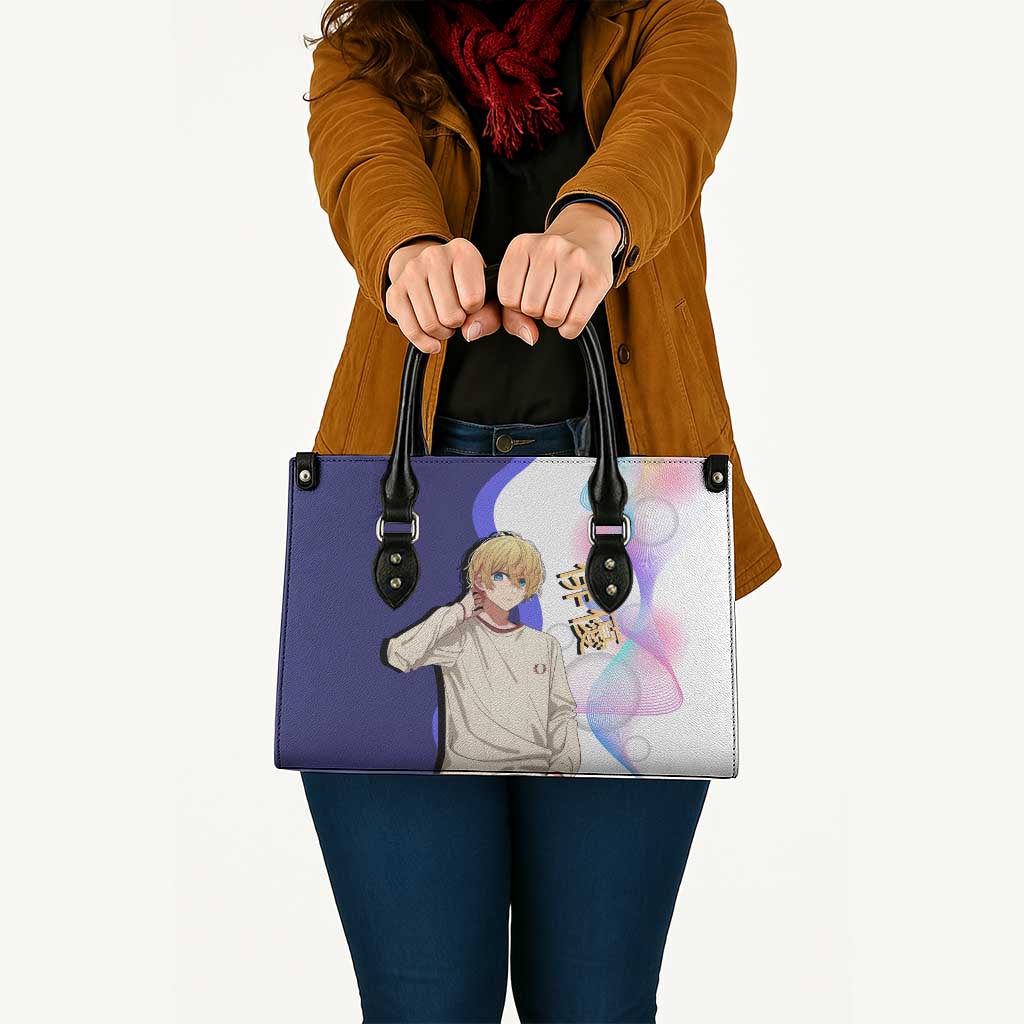Aquamarine Hoshino Leather Bag Stylish Idol Anime Aesthetic