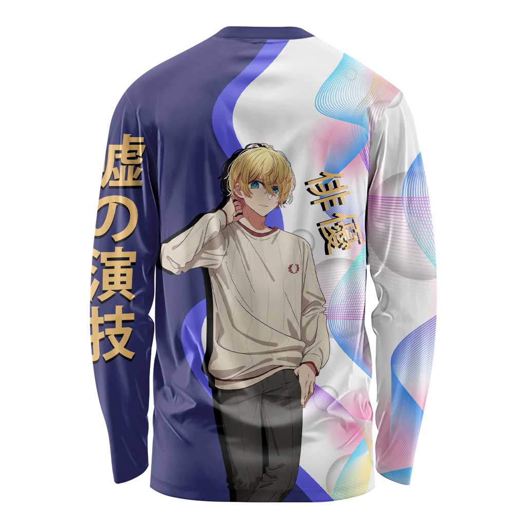 Aquamarine Hoshino Long Sleeve Shirt Stylish Idol Anime Aesthetic