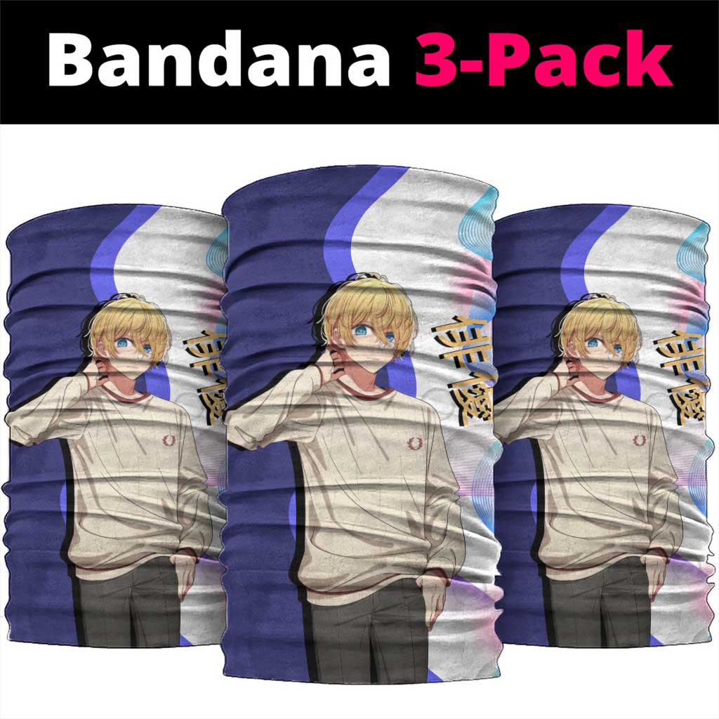 Aquamarine Hoshino Neck Gaiter Stylish Idol Anime Aesthetic