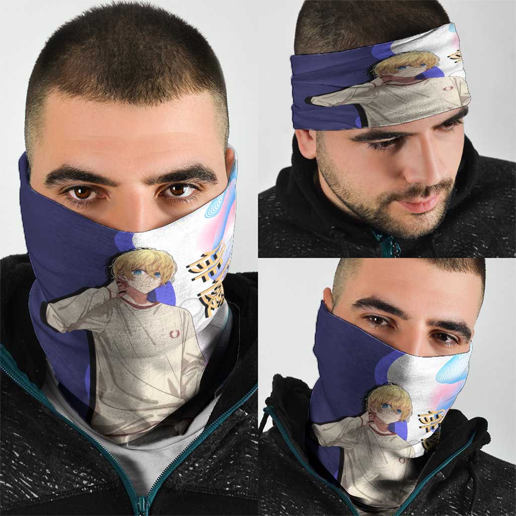 Aquamarine Hoshino Neck Gaiter Stylish Idol Anime Aesthetic
