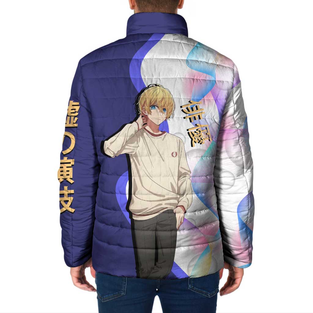 Aquamarine Hoshino Padded Jacket Stylish Idol Anime Aesthetic