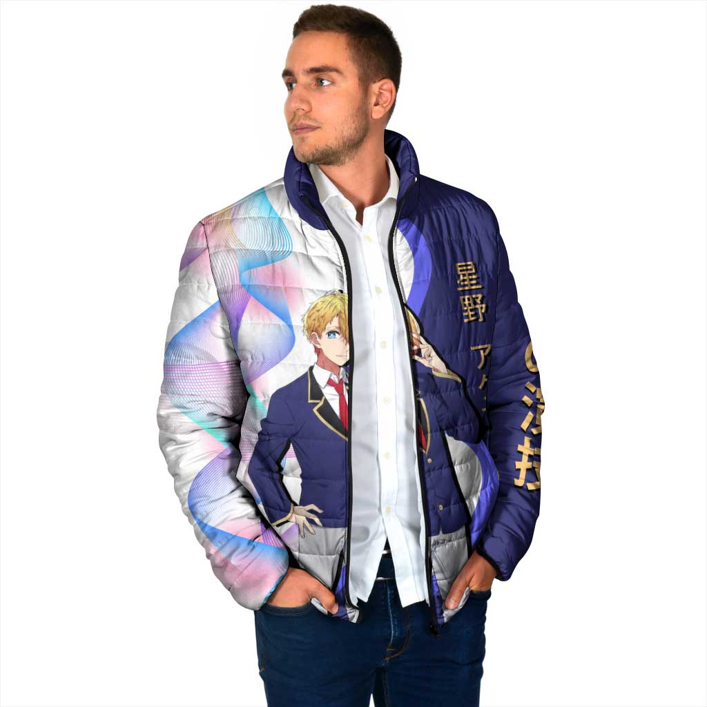 Aquamarine Hoshino Padded Jacket Stylish Idol Anime Aesthetic