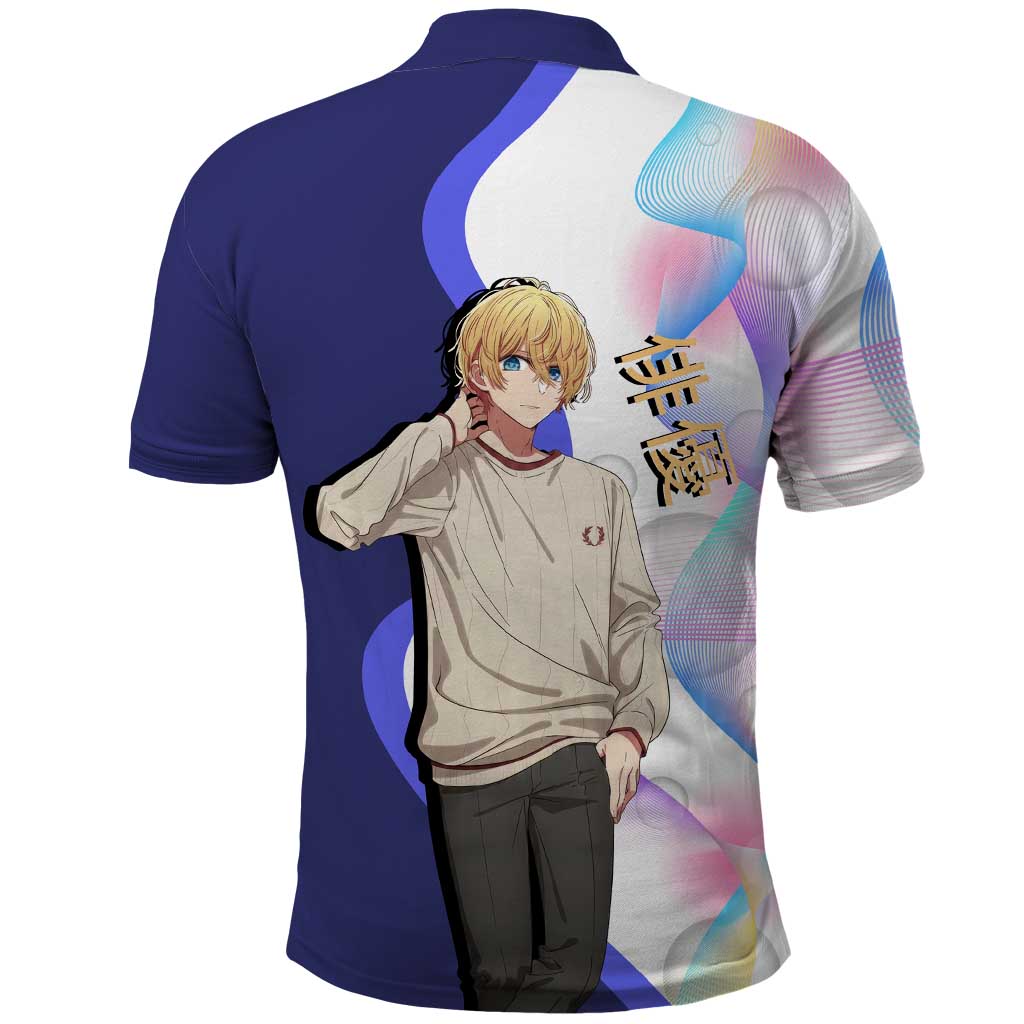 Aquamarine Hoshino Polo Shirt Stylish Idol Anime Aesthetic