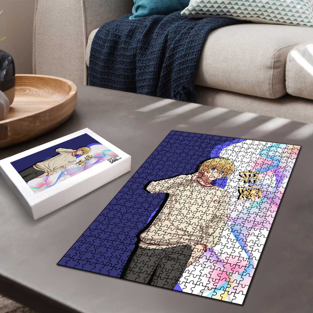 Aquamarine Hoshino Puzzle Stylish Idol Anime Aesthetic