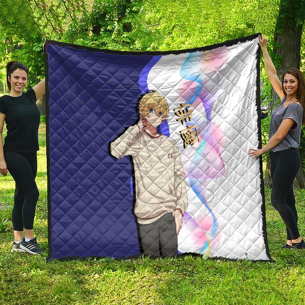 Aquamarine Hoshino Quilt Stylish Idol Anime Aesthetic