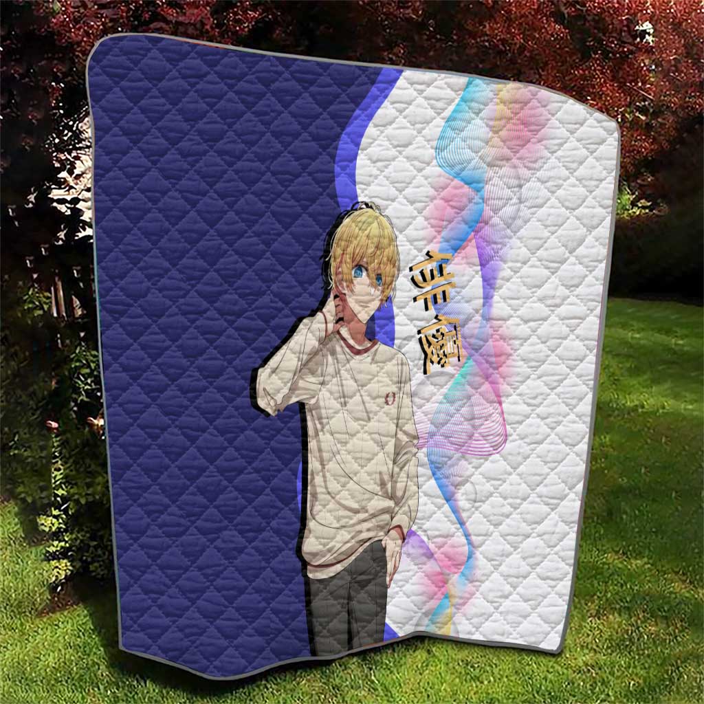 Aquamarine Hoshino Quilt Stylish Idol Anime Aesthetic