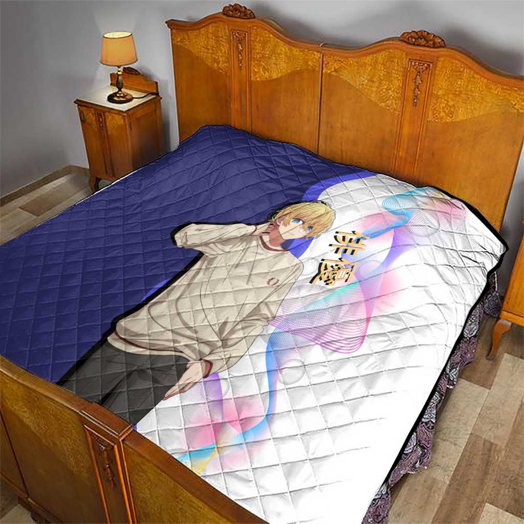 Aquamarine Hoshino Quilt Stylish Idol Anime Aesthetic